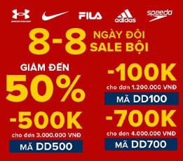 Double Day 8/8: Đại Tiệc Ngày Đôi - Săn Sale Gấp Bội