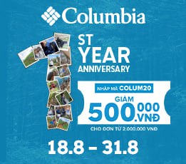 Kỷ niệm 1 năm ra mắt thương hiệu Columbia tại Việt Nam