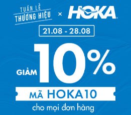 Tuần lễ thương hiệu HOKA: Mua thả ga - Ưu đãi bao la