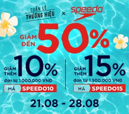 Tuần lễ thương hiệu SPEEDO: Siêu Sale Nửa Giá - Mua Sắm Thả Ga