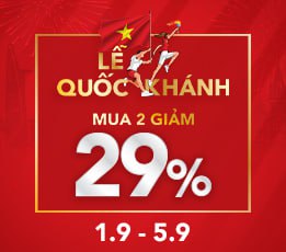 Mừng Quốc Khánh 2/9: Chơi lễ thả ga - Săn sale giảm giá