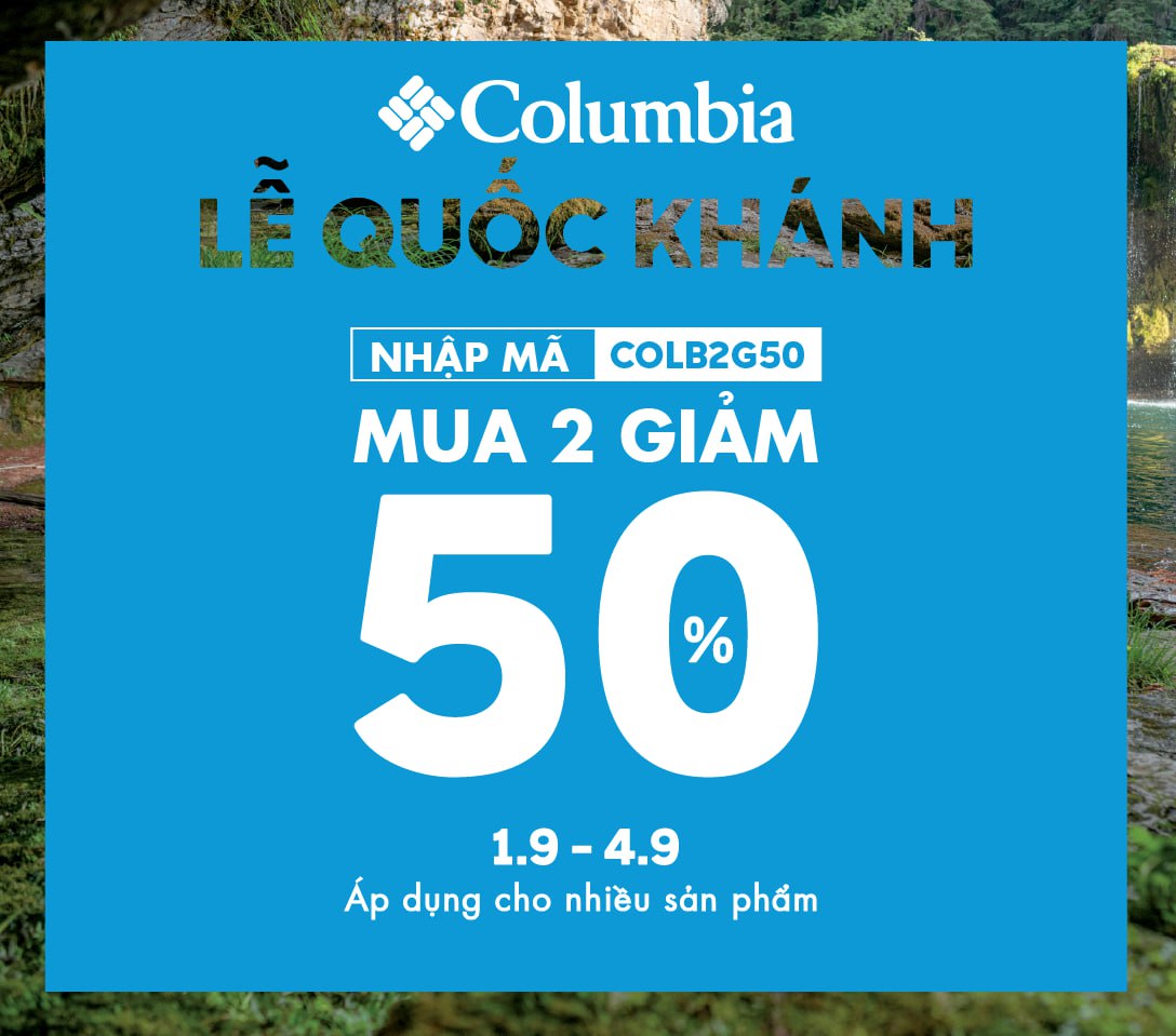 Columbia Sale Từng Bừng - Mừng Quốc Khánh