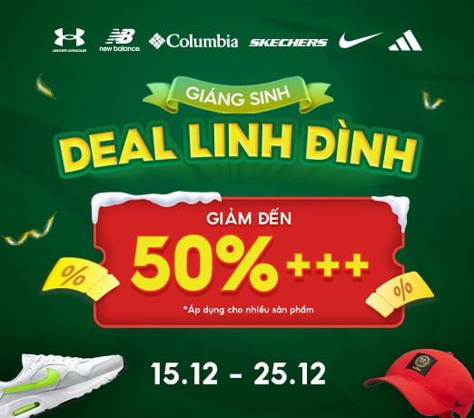 X-MAS Sale: Mừng Giáng Sinh - Sale Linh Đình