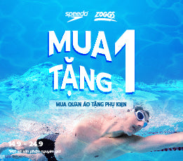 Speedo & Zoggs: Khuyến mãi Đồ bơi siêu khủng - Mua 1 tặng 1