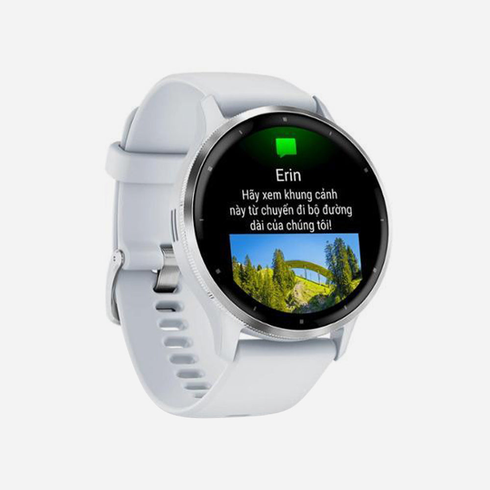 Đồng Hồ Garmin Gps Venu 3 - Trắng - Supersports Vietnam