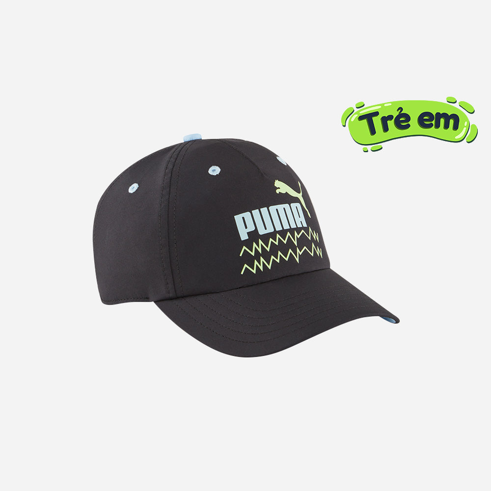 Puma Vietnam Kids\' Mixmatch Cap Supersports Official 2023 Black PUMA | | - Pinch Panel