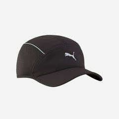 Puma Runner Short Visor 5 Panel Cap - Black