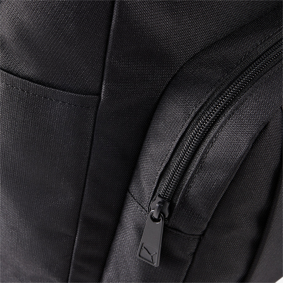 Puma black leather online backpack