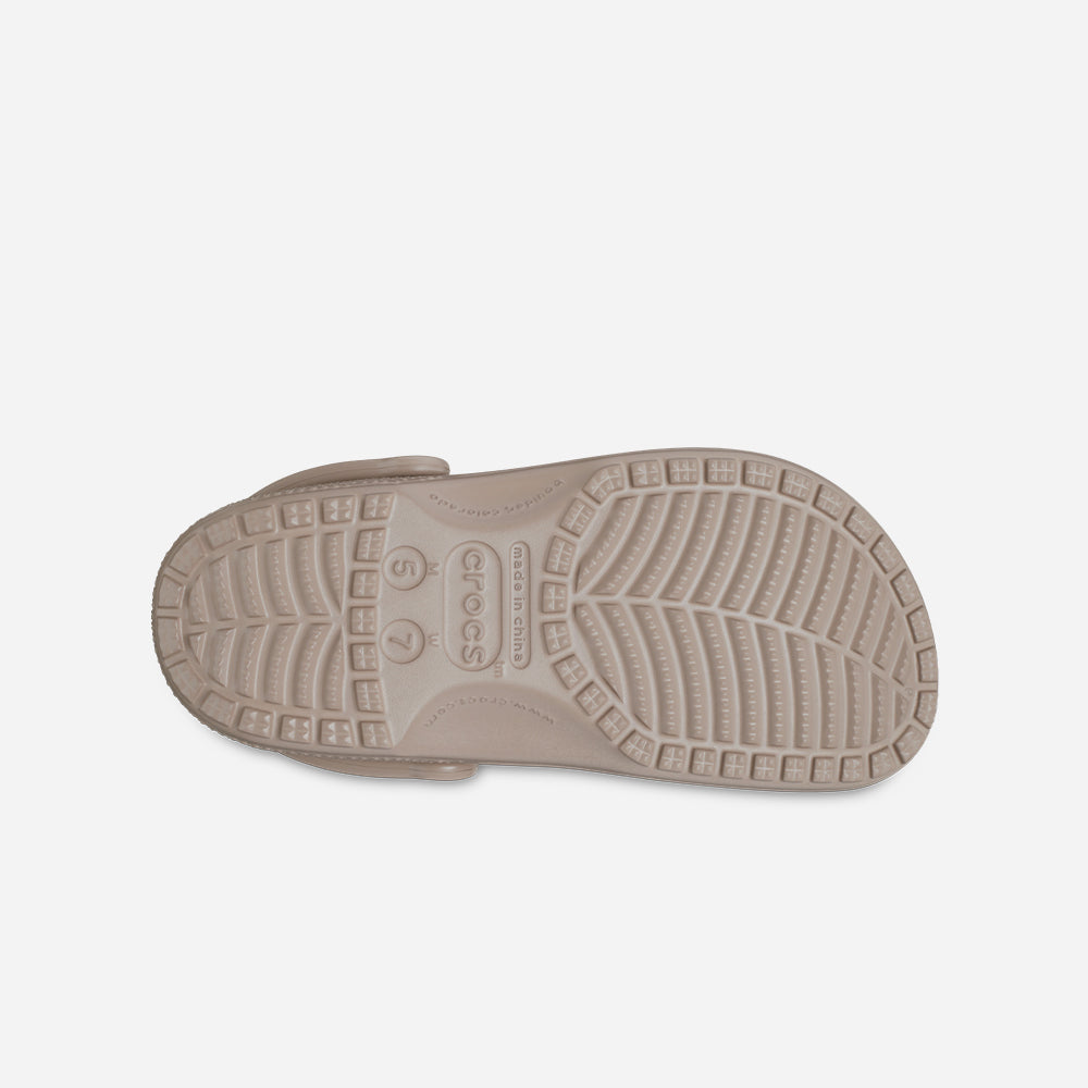 Giày Clog Unisex Crocs Classic - Nâu - Supersports Vietnam