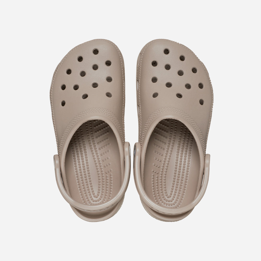 Giày Clog Unisex Crocs Classic - Nâu - Supersports Vietnam