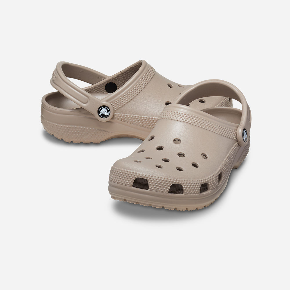 Giày Clog Unisex Crocs Classic - Nâu - Supersports Vietnam