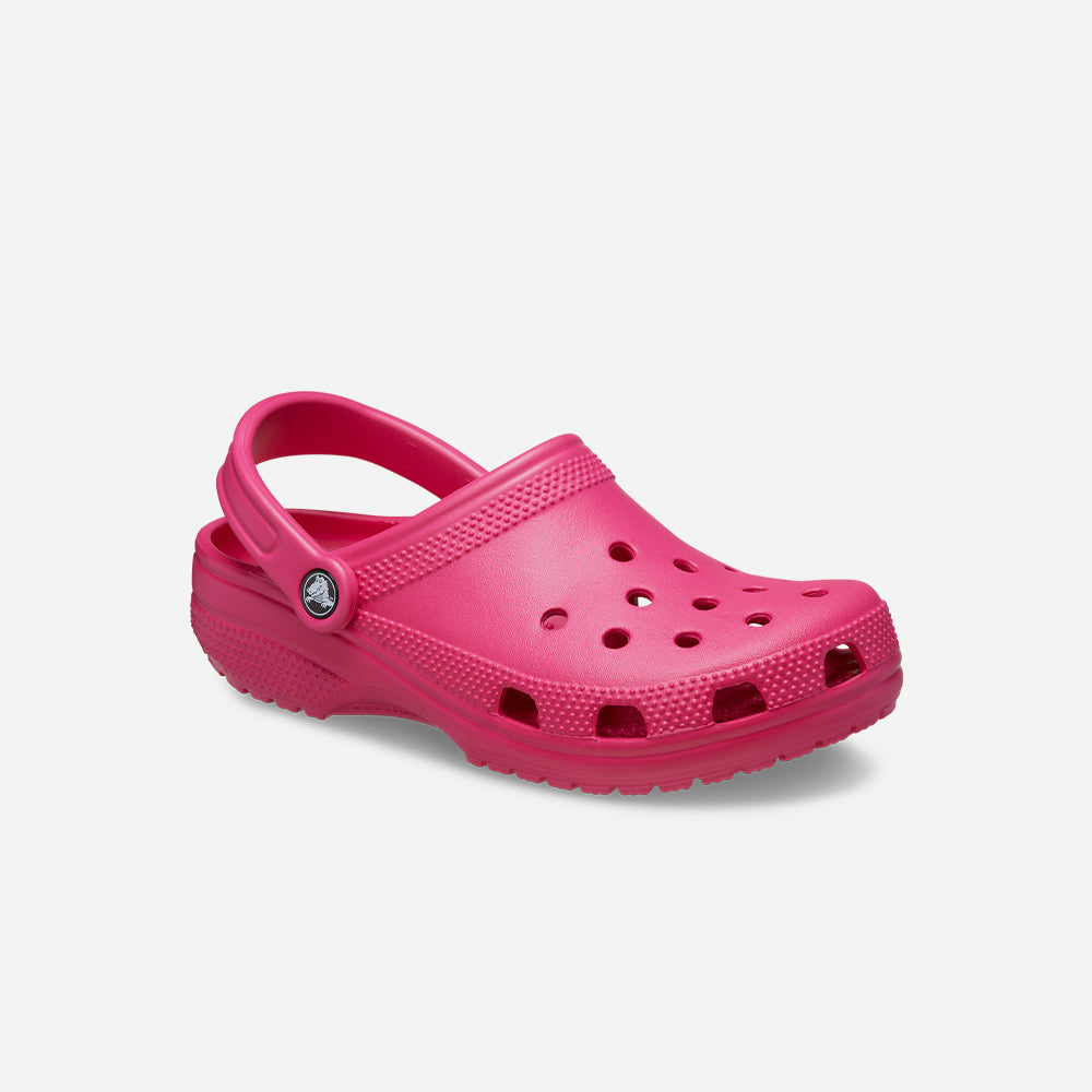 Giày Clog Unisex Crocs Classic - Hồng - Supersports Vietnam