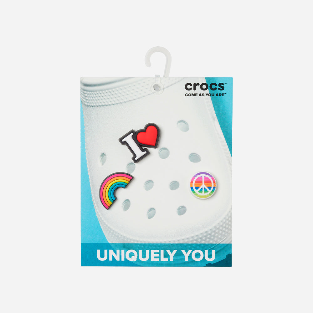 Jibbitz™ Charm Feel The Love 3 Pcs - Supersports Vietnam