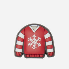 Phụ Kiện Jibbitz™ Crocs Holiday Snowflake Sweater - Đỏ - Supersports Vietnam