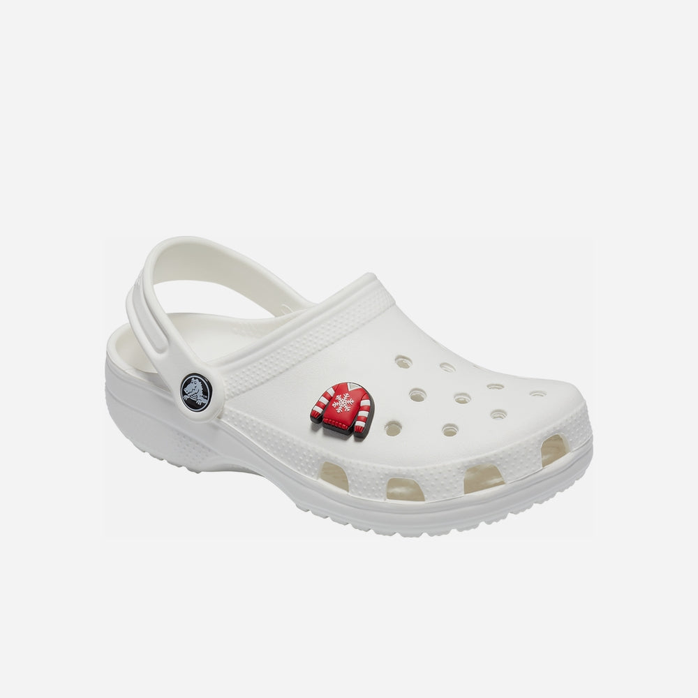 Phụ Kiện Jibbitz™ Crocs Holiday Snowflake Sweater - Đỏ - Supersports Vietnam