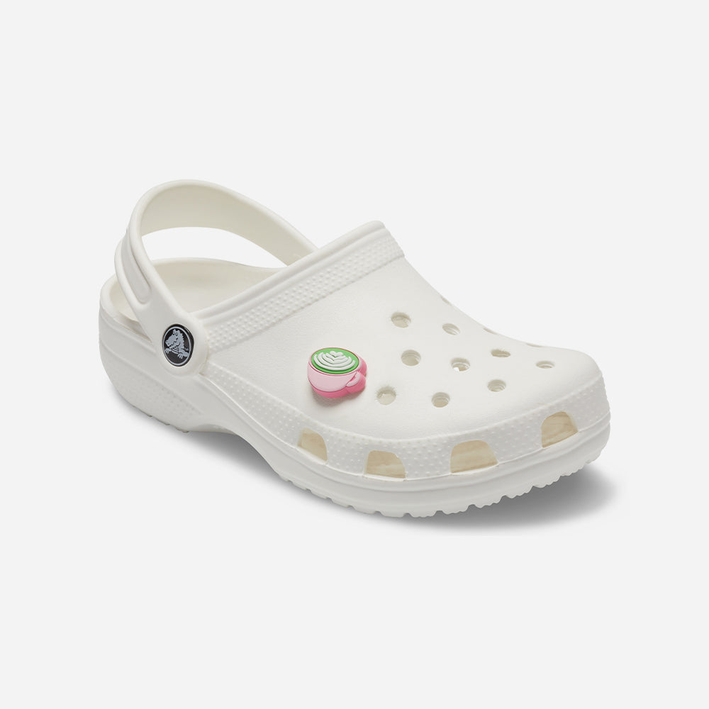 Phụ Kiện Jibbitz™ Charm Crocs Food Matcha Tea 1 Pcs - Hồng - Supersports Vietnam