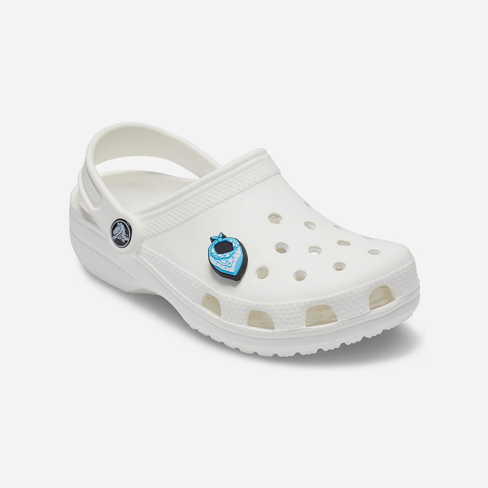 Phụ Kiện Jibbitz™ Charm Crocs Symbol Bandana 1 Pcs - Xanh Dương - Supersports Vietnam