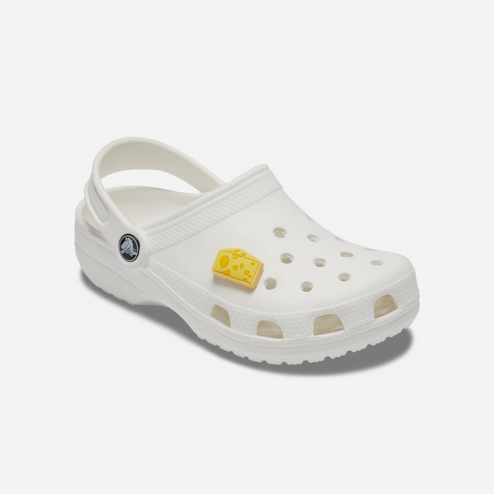 Phụ Kiện Jibbitz™ Crocs Food Cheese (1 Chiếc) - Vàng - Supersports Vietnam
