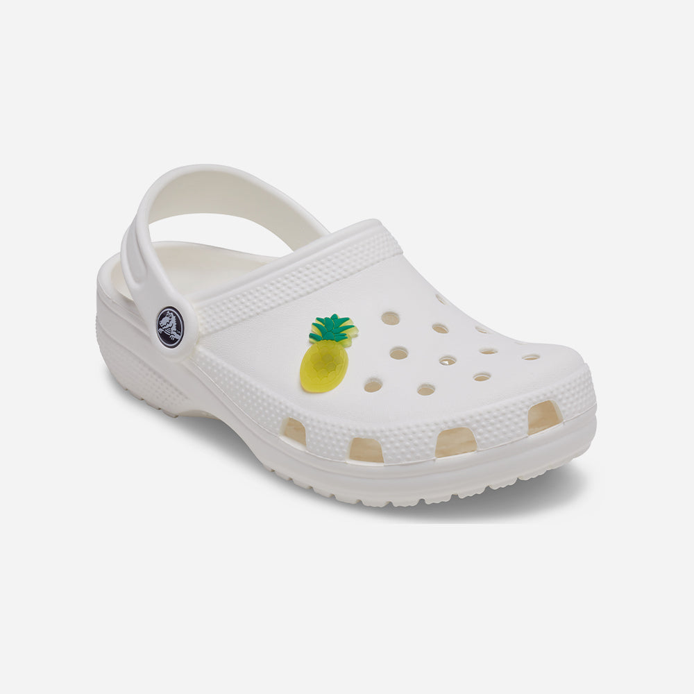 Phụ Kiện Jibbitz™ Charm Crocs Translucent Pineapple 1 Pcs - Vàng - Supersports Vietnam