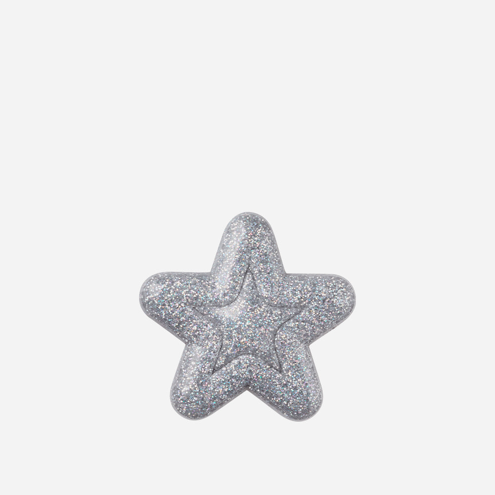 Phụ Kiện Jibbitz™ Charm Crocs Glittery Star 1 Pcs - Xám - Supersports Vietnam
