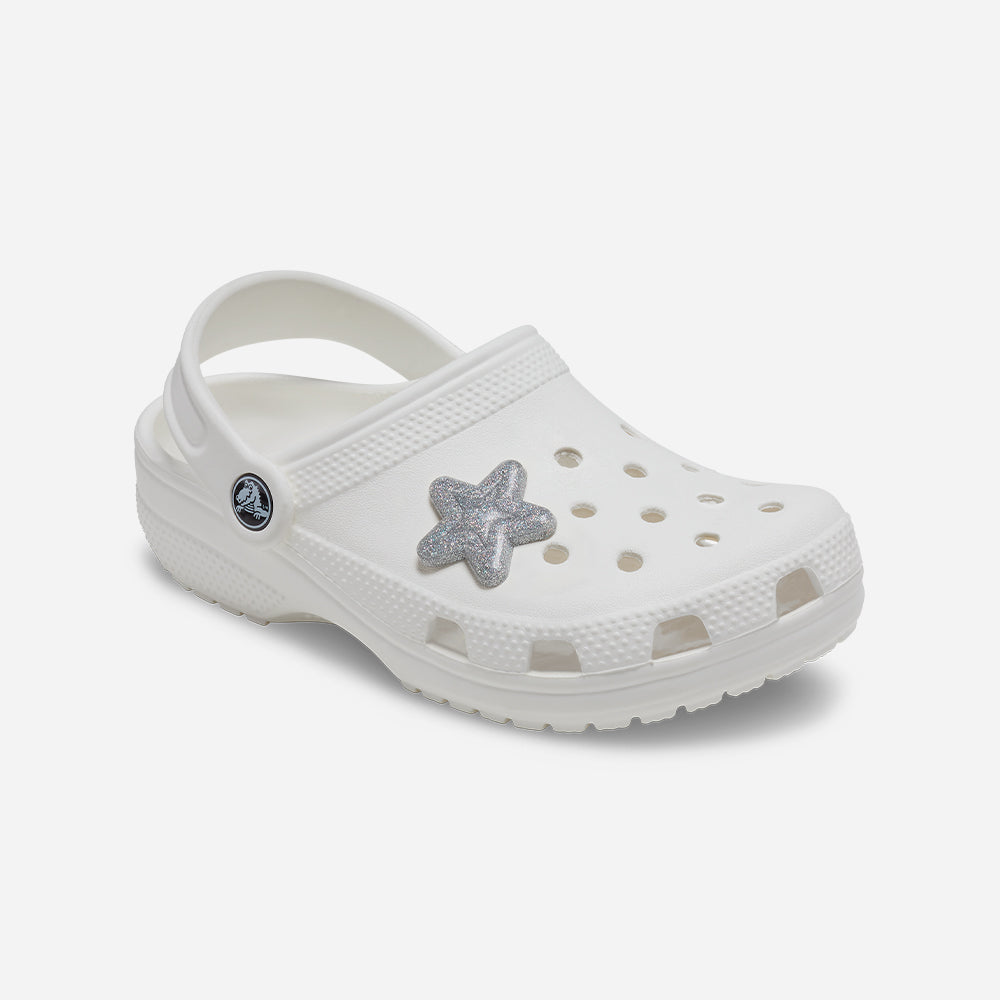 Phụ Kiện Jibbitz™ Charm Crocs Glittery Star 1 Pcs - Xám - Supersports Vietnam