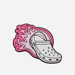 Jibbitz™ Charm Crocs S Croc On Fire - Pink