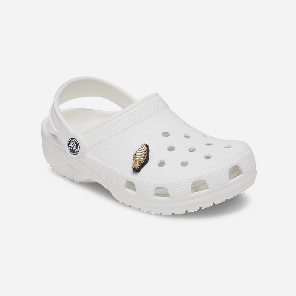 Phụ Kiện Jibbitz™ Charm Crocs Swirl Ice Cream Cone 1 Pcs - Nâu - Supersports Vietnam