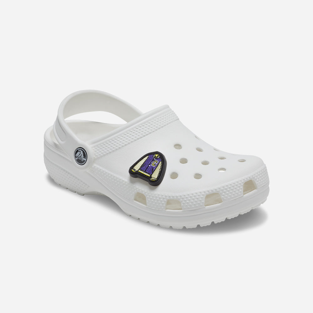 Phụ Kiện Jibbitz™ Charm Crocs Varsity Letterman Patch - Xanh Navy - Supersports Vietnam