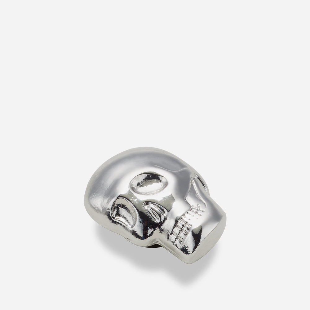 Phụ Kiện Jibbitz™ Charm Crocs Silver 3D Skull - Xám - Supersports Vietnam