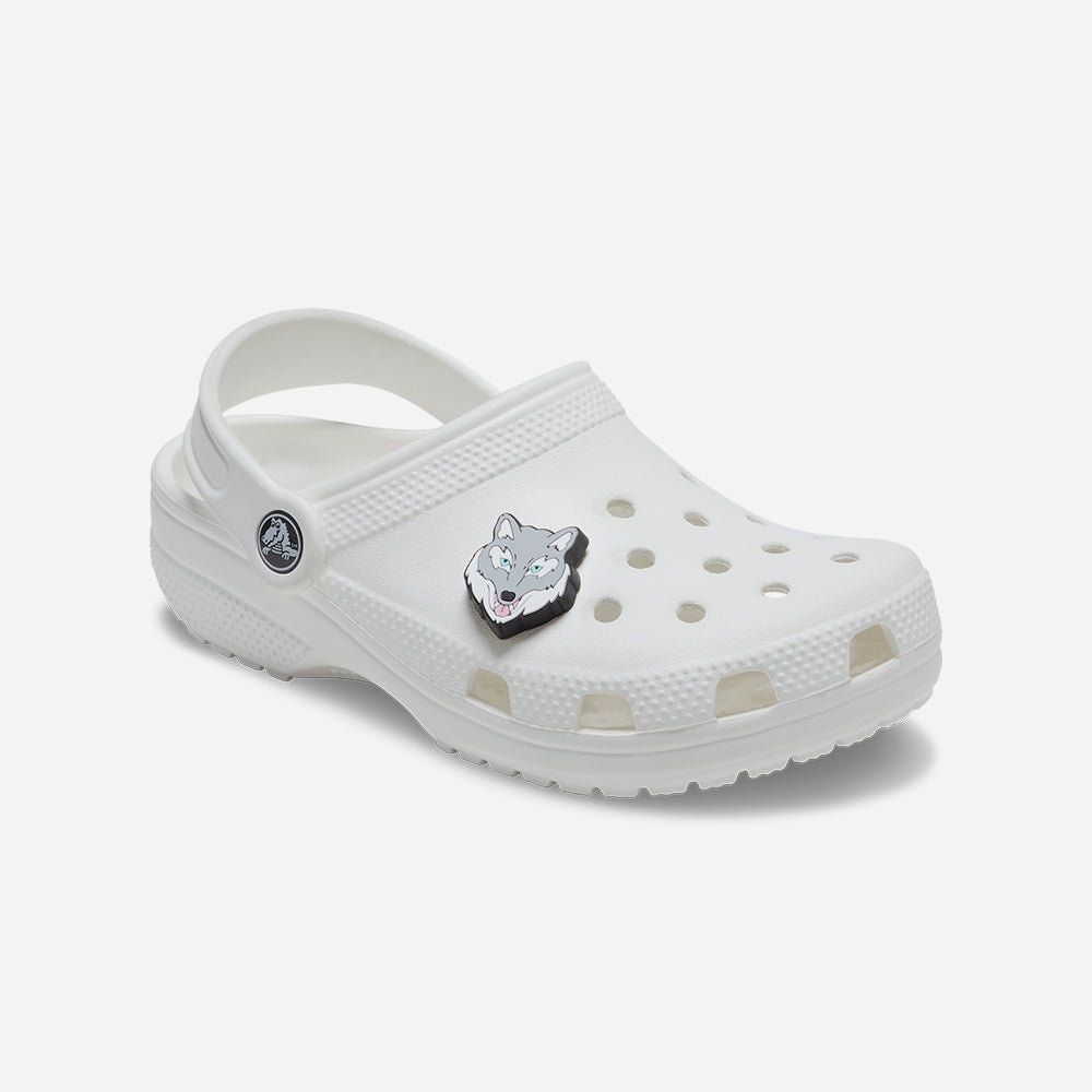 Phụ Kiện Jibbitz™ Charm Crocs Charms Wolf - Xám - Supersports Vietnam