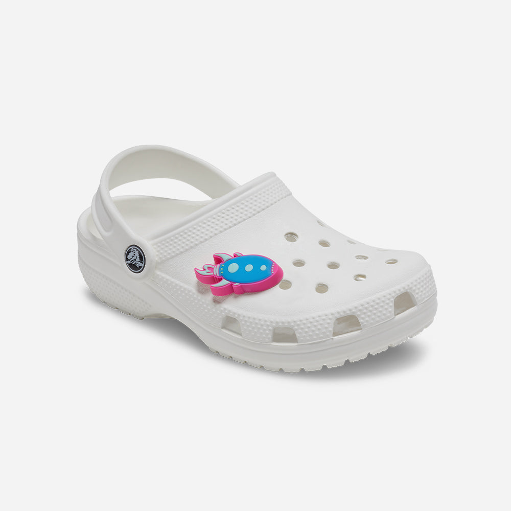 Phụ Kiện Jibbitz™ Crocs Lights Up Rocketship 1Pcs - Xanh Dương - Supersports Vietnam