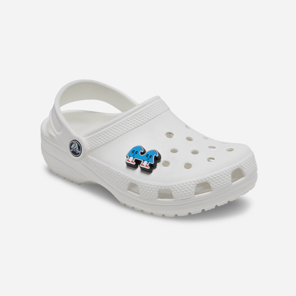Phụ Kiện Jibbitz™ Charm Crocs Wave Twins - Xanh Dương - Supersports Vietnam
