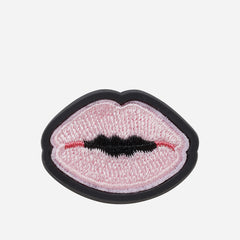 Phụ Kiện Jibbitz™ Smooch Lips Patch - Hồng