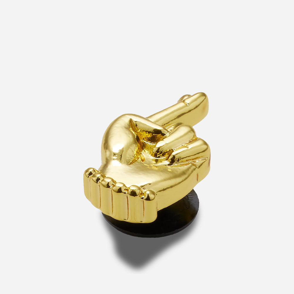 Phụ Kiện Jibbitz™ Gold Fingers Crossed - Vàng - Supersports Vietnam