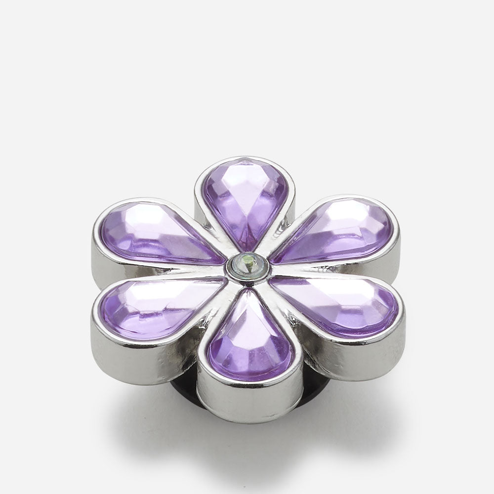 Phụ Kiện Jibbitz™ Purple Blinged Out Daisy - Tím - Supersports Vietnam