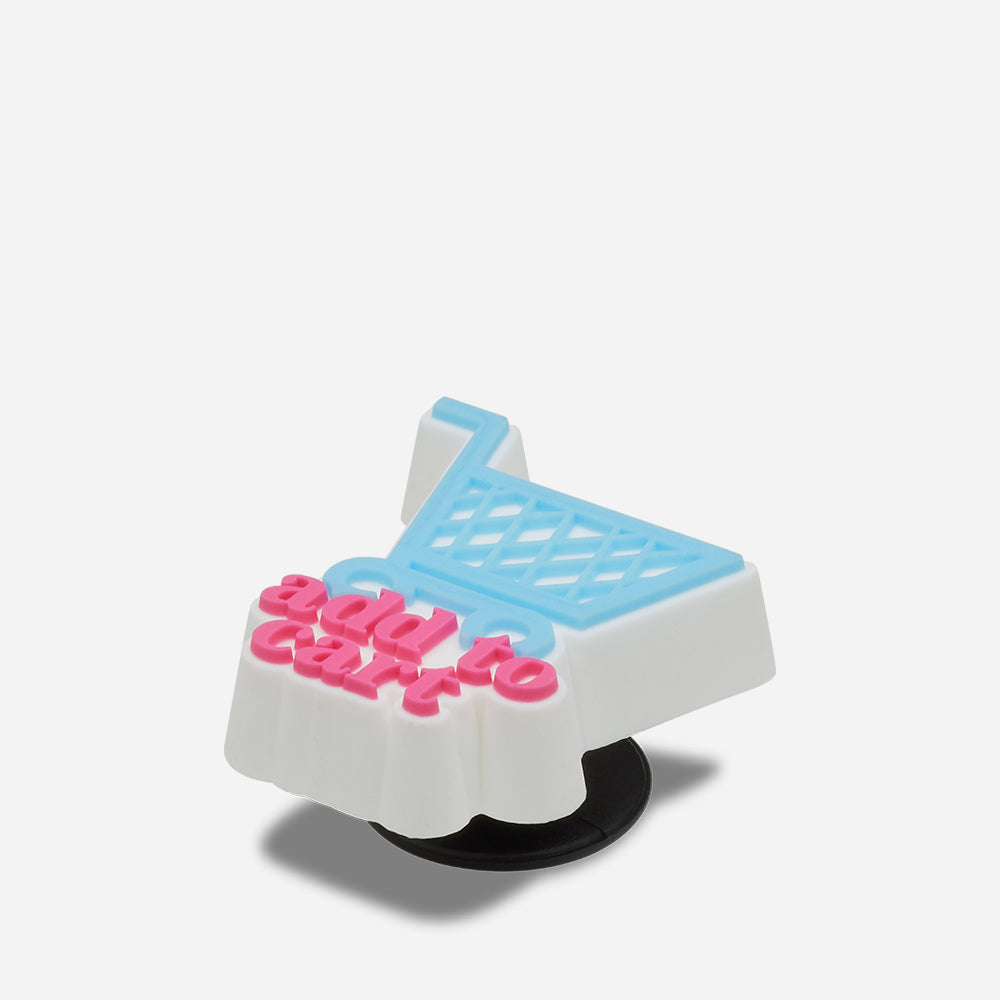 Phụ Kiện Jibbitz™ Crocs Add To Cart - Xanh Dương - Supersports Vietnam