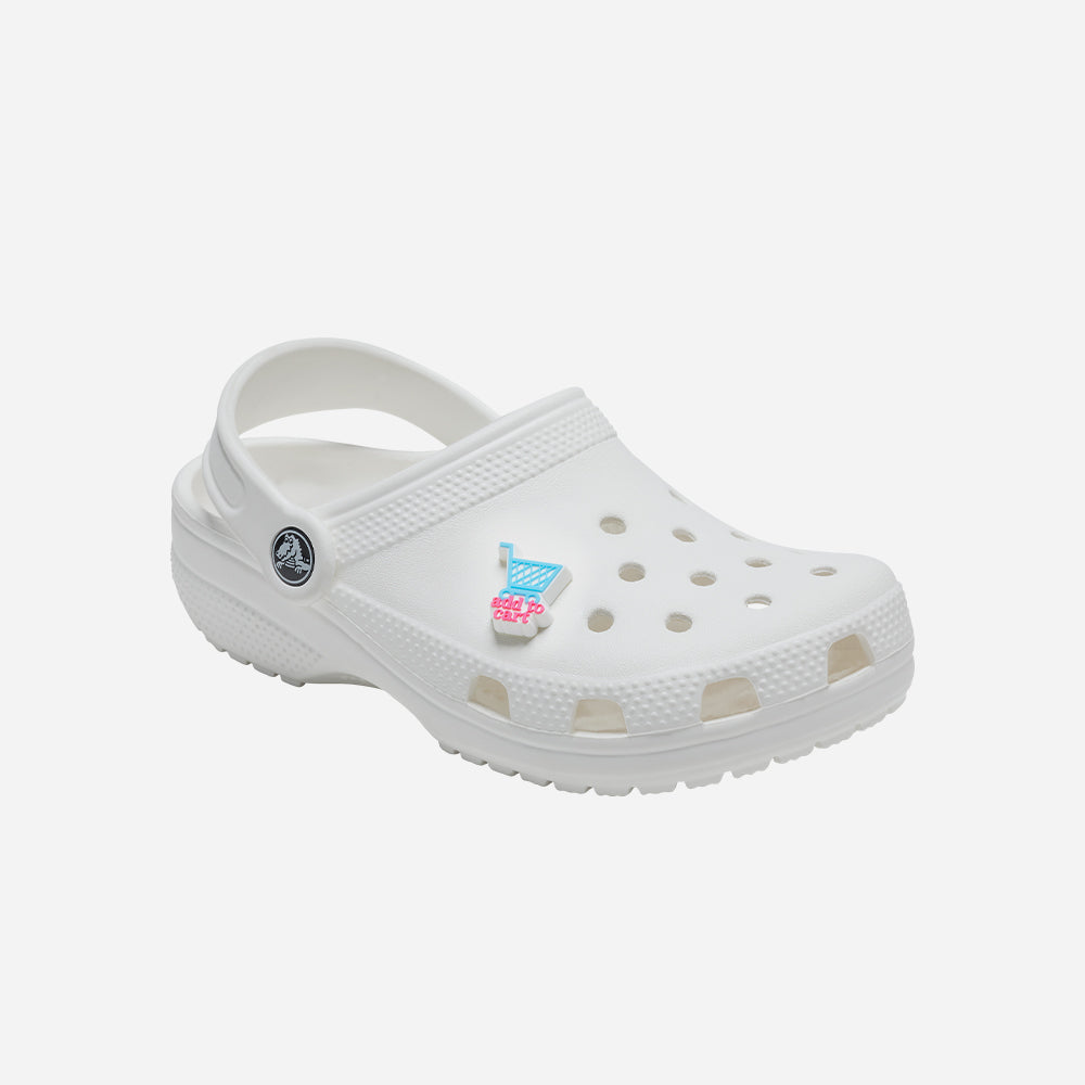 Phụ Kiện Jibbitz™ Crocs Add To Cart - Xanh Dương - Supersports Vietnam