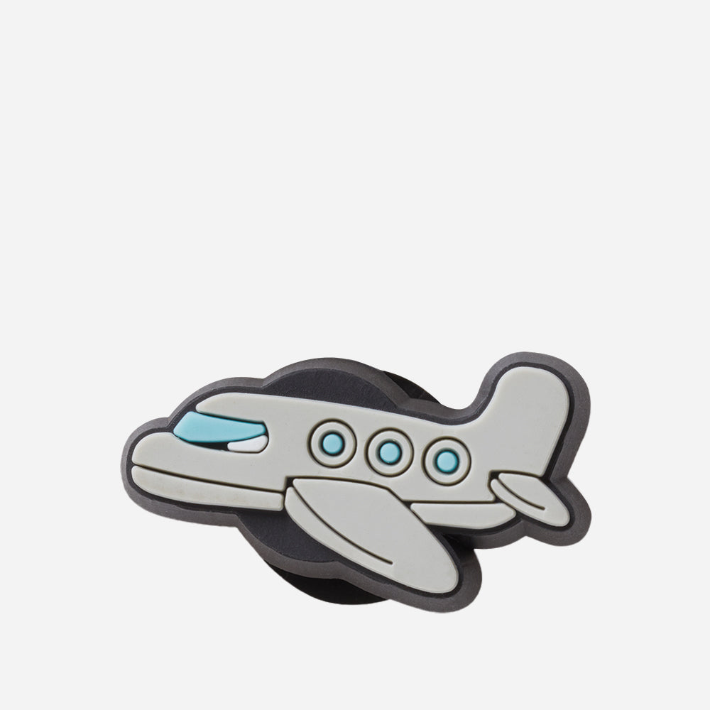 Phụ Kiện Jibbitz™ Crocs Tiny Plane 1Pcs - Xám - Supersports Vietnam