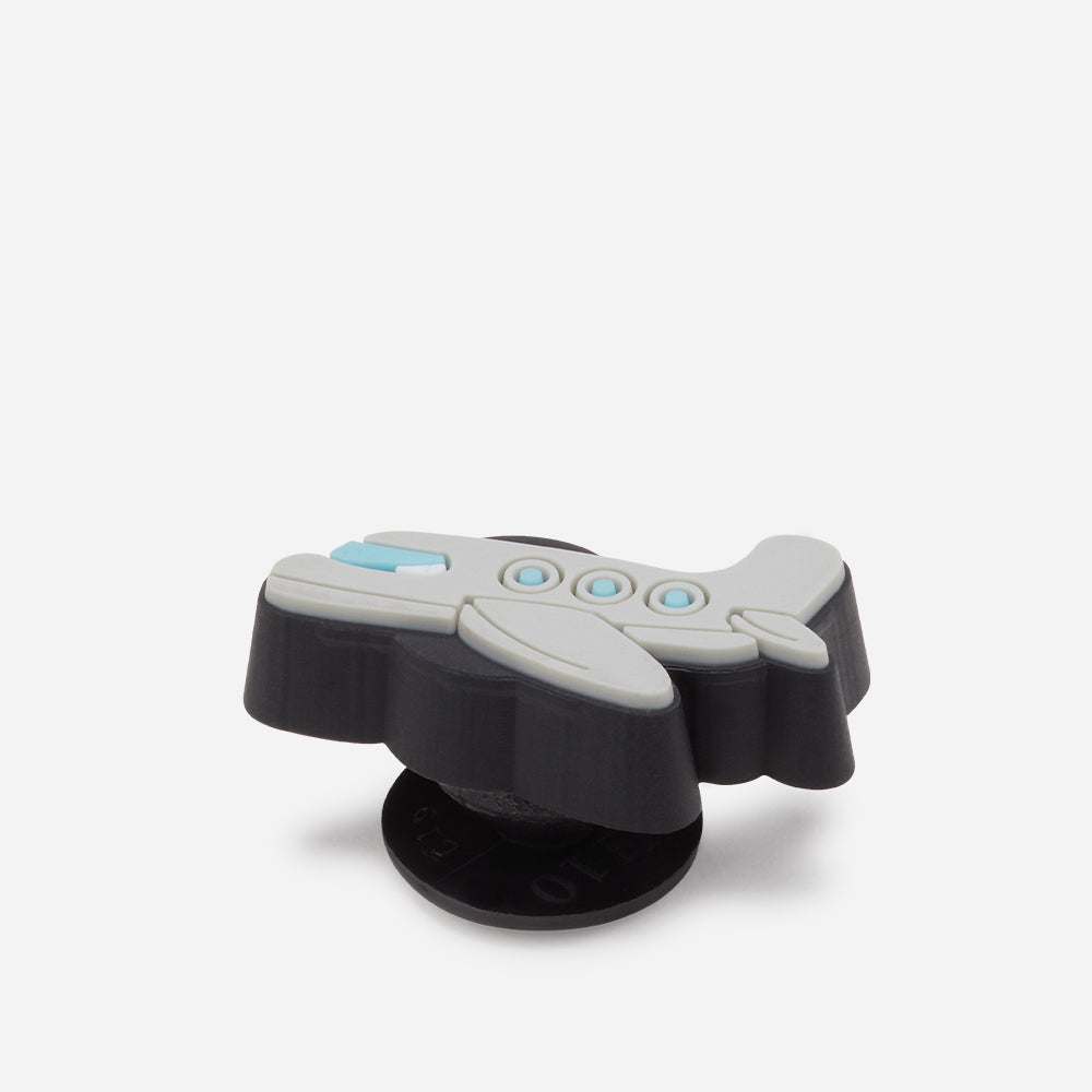 Phụ Kiện Jibbitz™ Crocs Tiny Plane 1Pcs - Xám - Supersports Vietnam