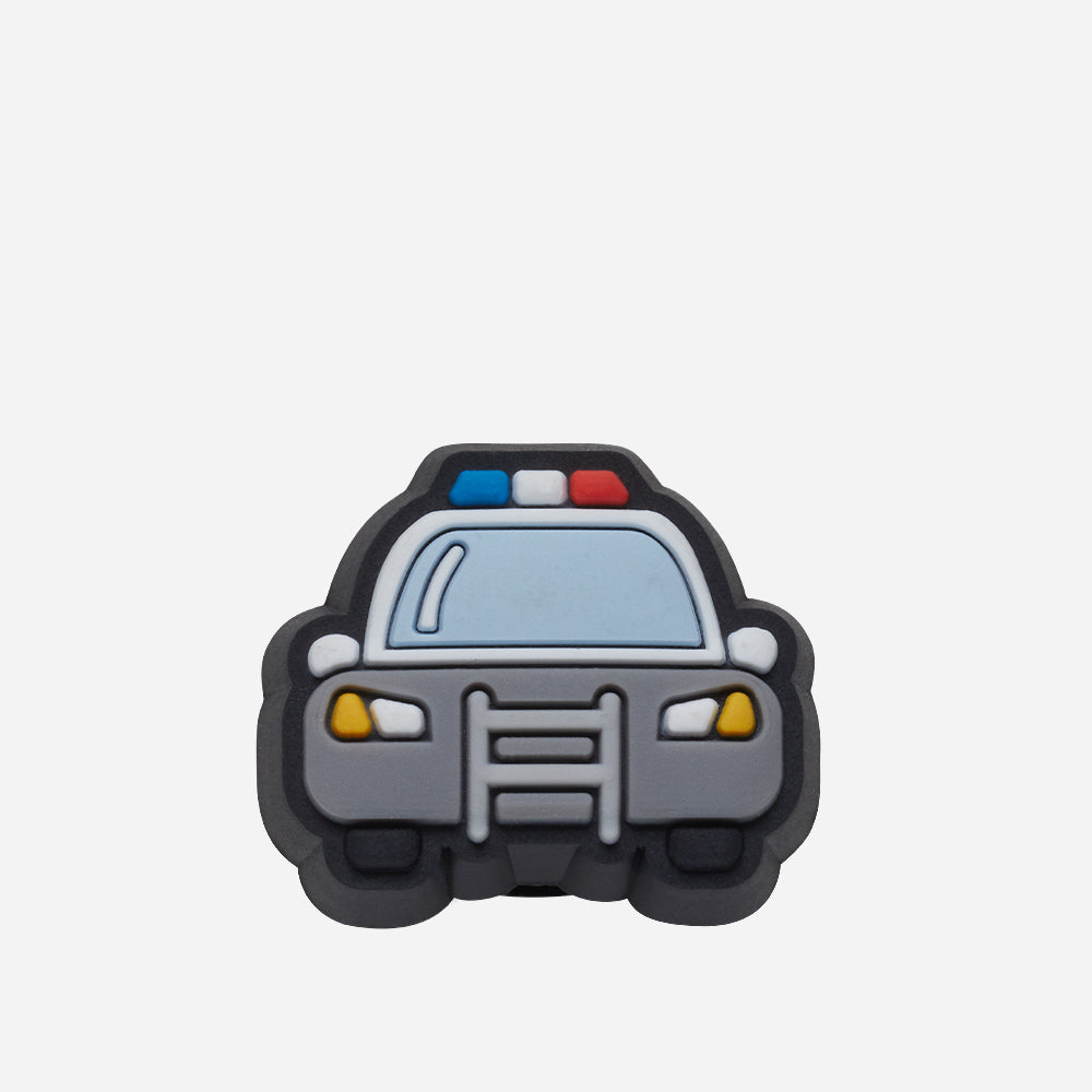 Phụ Kiện Jibbitz™ Crocs Tiny Police Car - Xám - Supersports Vietnam