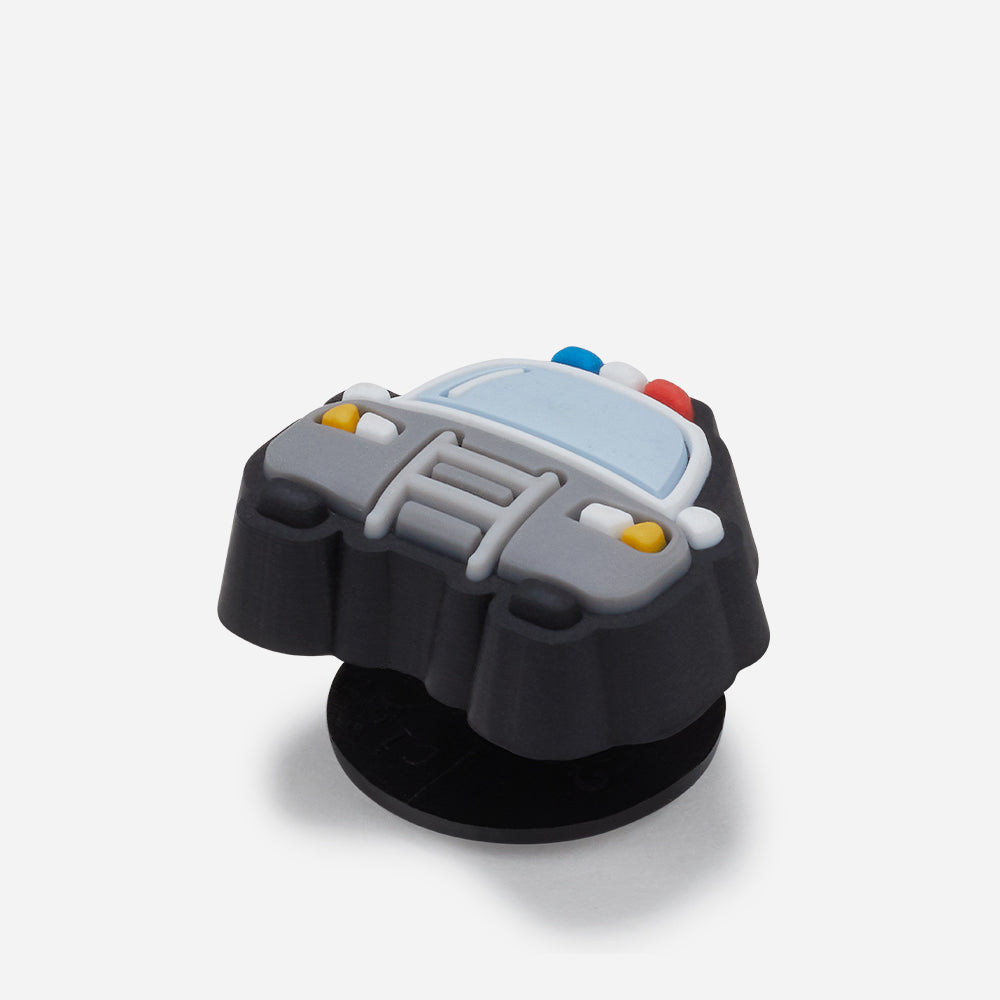 Phụ Kiện Jibbitz™ Crocs Tiny Police Car - Xám - Supersports Vietnam