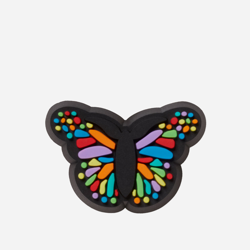 Phụ Kiện Jibbitz™ Crocs Tiny Colorful Butterfly - Đen - Supersports Vietnam
