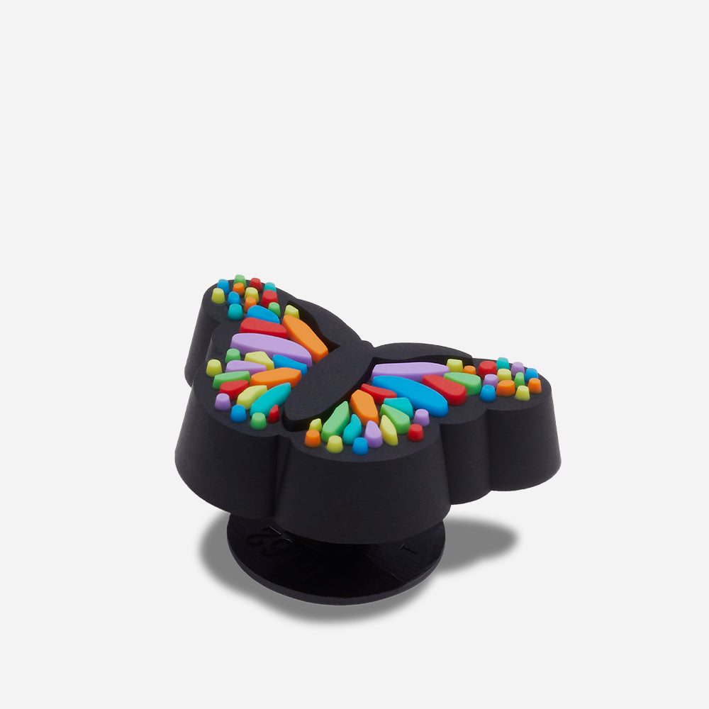 Phụ Kiện Jibbitz™ Crocs Tiny Colorful Butterfly - Đen - Supersports Vietnam