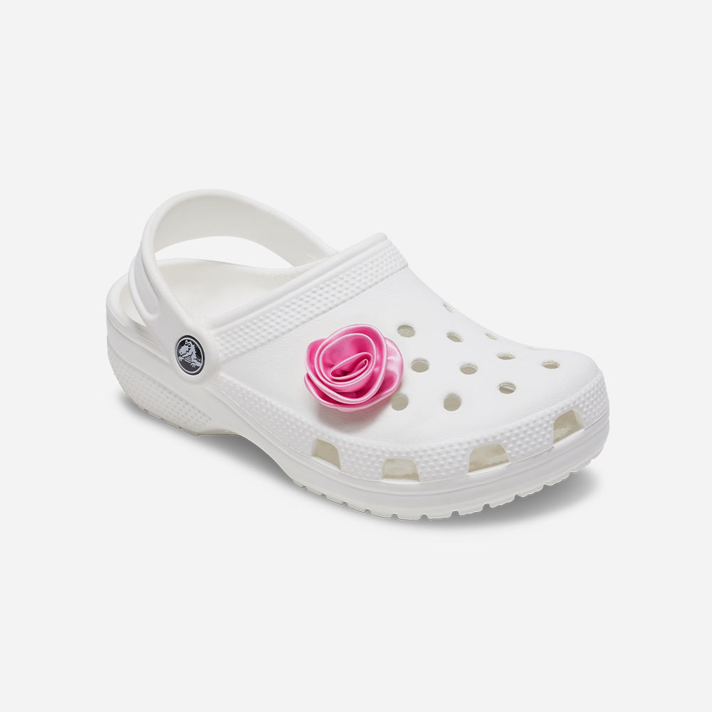 Phụ Kiện Jibbitz™ Crocs Light Purple Rosette - Hồng - Supersports Vietnam