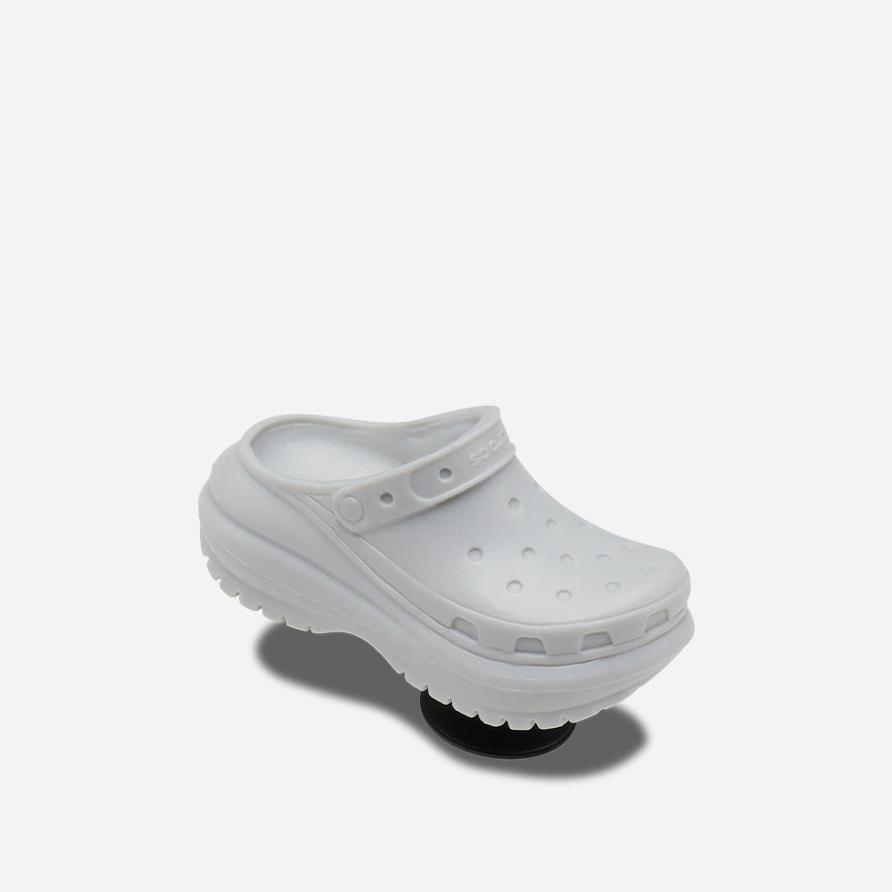 Phụ Kiện Jibbitz™ Crocs Mini 3D Mega Crush - Xám - Supersports Vietnam