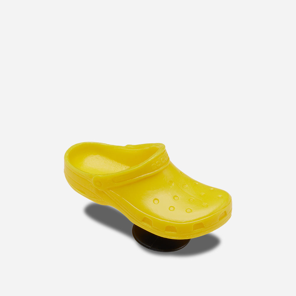 Phụ Kiện Jibbitz™ Crocs Mini 3D Classic Clog Yellow - Vàng - Supersports Vietnam