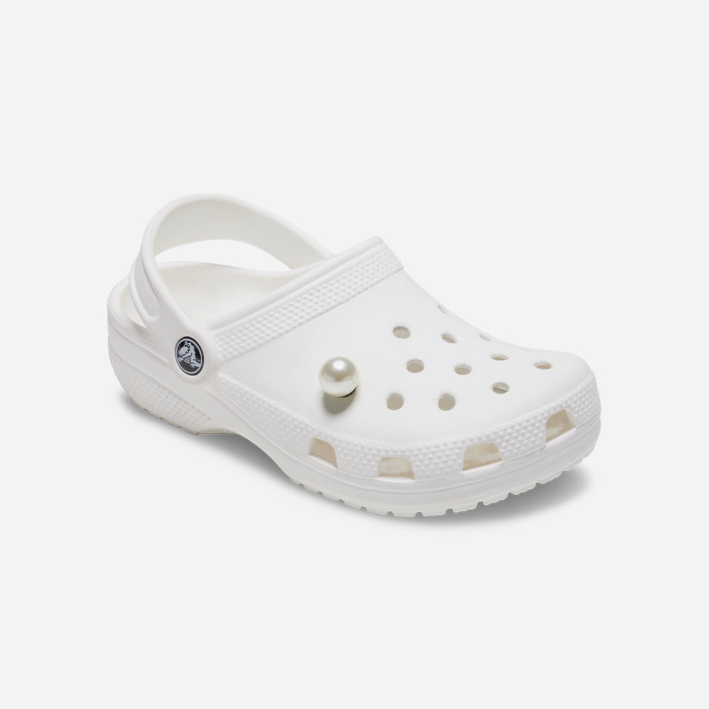 Phụ Kiện Jibbitz™ Crocs Teensy Pearl - Trắng - Supersports Vietnam
