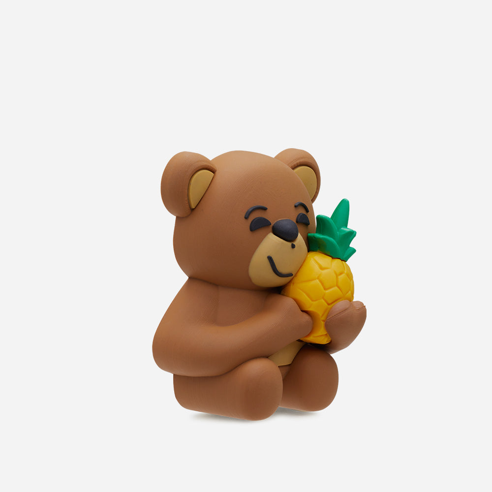 Phụ Kiện Jibbitz™ Crocs Bear Hugging Pineapple - Nâu - Supersports Vietnam