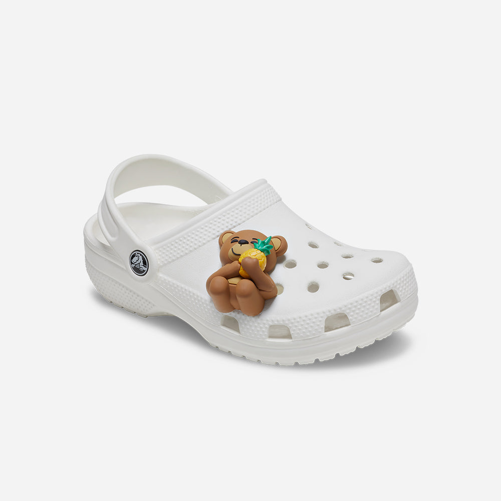 Phụ Kiện Jibbitz™ Crocs Bear Hugging Pineapple - Nâu - Supersports Vietnam