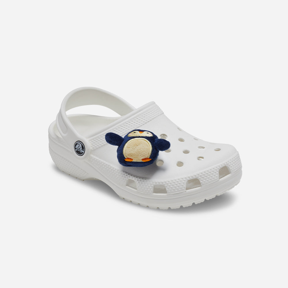 Phụ Kiện Jibbitz™ Crocs Squishy Penguin - Xanh Navy - Supersports Vietnam